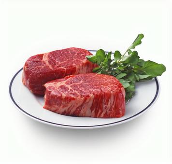 ステーキ用牛ヒレ肉 ステーキ用牛ヒレ肉の写真