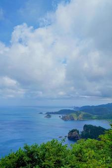 島根・隠岐道後の白島海岸 島根・隠岐道後の白島海岸 白島海岸,道後,隠岐の写真素材