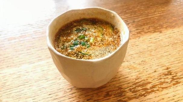 胡麻わかめスープ 胡麻わかめスープ,スープ,胡麻の写真素材