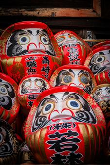 群馬県　少林山達磨寺 群馬,群馬県,達磨寺の写真素材