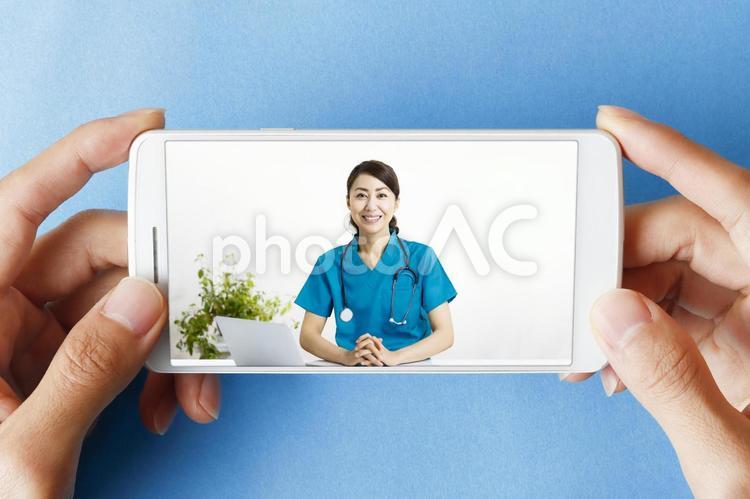 遠隔医療イメージ 遠隔,遠隔医療,遠隔診断の写真素材