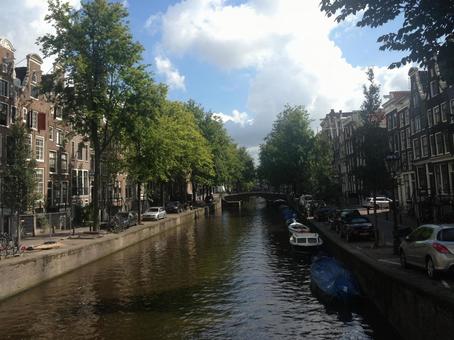 ヨーロッパの街並み_オランダ_3 ヨーロッパの街並み_オランダ_3 風景,街並み,自然の写真素材