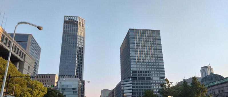 都会の街並み 都会の街並みの写真