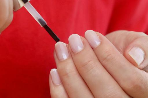 セルフネイル ネイル,セルフネイル,マニキュアの写真素材