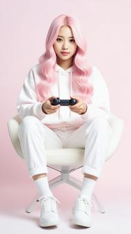 ゲーマー女子 ゲーマー女子の写真