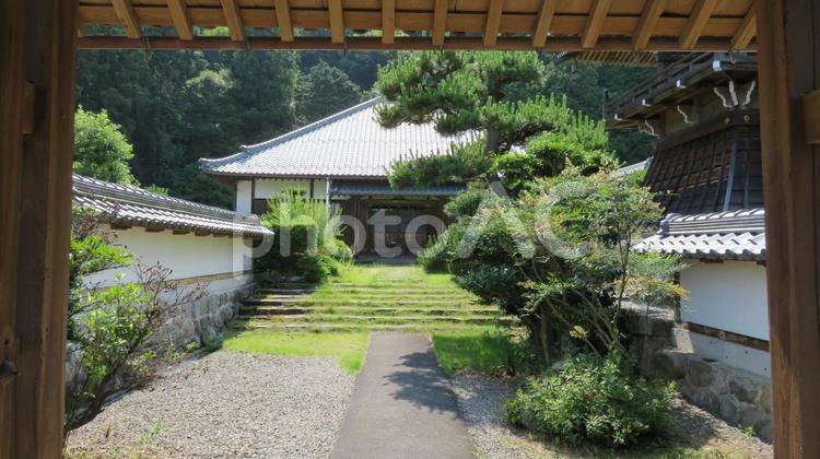 禅幢寺　竹中半兵衛の菩提寺　岐阜県 禅幢寺,竹中半兵衛,菩提寺の写真素材