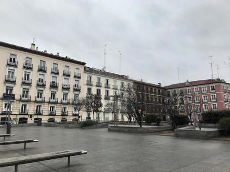 Madrid cityscape and landscape, Spain, JPG