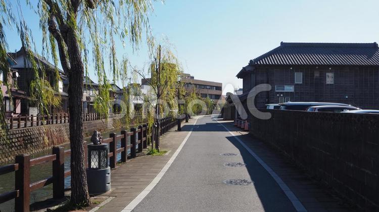 小江戸佐原・レトロな街並み・千葉県香取市 小江戸,佐原,香取市の写真素材