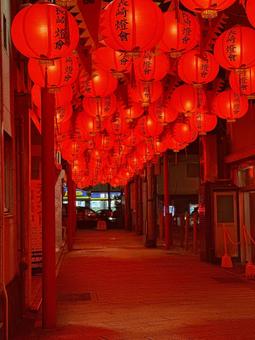 รูปถ่าย, โคมไฟกระดาษ, สถานที่ดาวน์ทาวน์, นางาซากิ, 