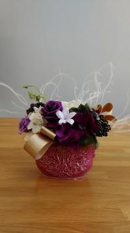 ブリザーブドフラワー ブリザーブドフラワー,テーブルフラワー,バラの写真素材