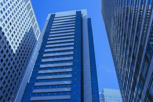 高層ビル　オフィス街 ビル,ビジネス,仕事の写真素材