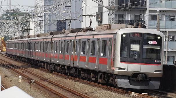 東急東横線 5000系 5171F 東急,東急電鉄,東急東横線の写真素材