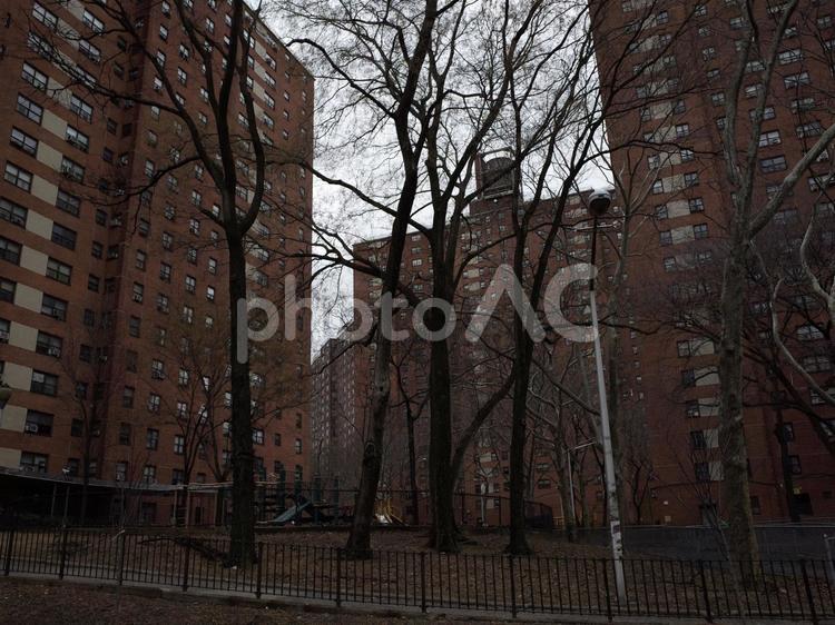 ニューヨークの街角 ニューヨーク,街角,アメリカの写真素材