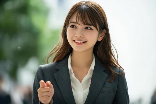 若いビジネス女性のイメージの写真