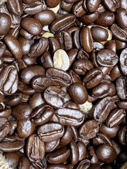 コーヒー豆 縦 コーヒー豆 縦 コーヒー豆,コーヒー,豆の写真素材