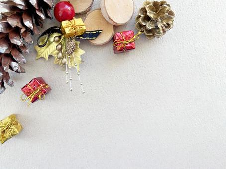 クリスマス 白背景 3 クリスマス,背景,壁紙の写真素材