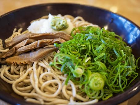 香り立つ新そばの彩り盛り 新そば,蕎麦,和食の写真素材