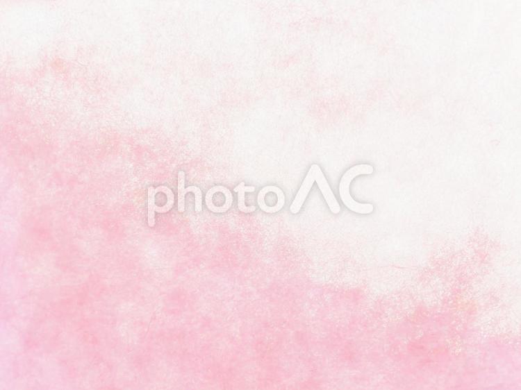 和紙　桜色のもや 桜,春,和紙の写真素材