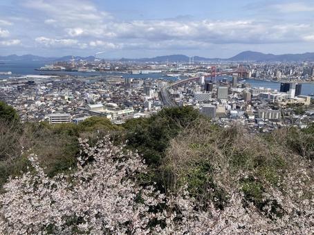 高塔山公園 高塔山公園 若松区大字修多羅,北九州,北九州市の写真素材
