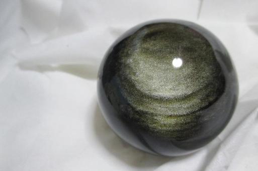 ゴールドシーンオブジディアン ゴールドシーンオブジディアン,天然石,シラーの写真素材