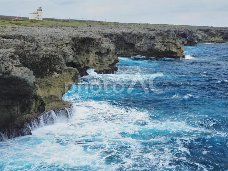 日本最南端の地 沖縄,波照間島,島の写真素材