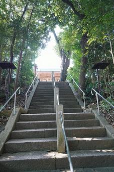 パワースポット 宝塚 鹿塩熊野神社⑧参道 パワースポット 宝塚 鹿塩熊野神社⑧参道の写真