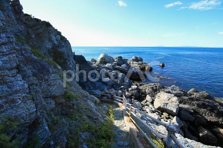 愛媛県伊方町　番匠鼻 番匠鼻,岬,半島の写真素材
