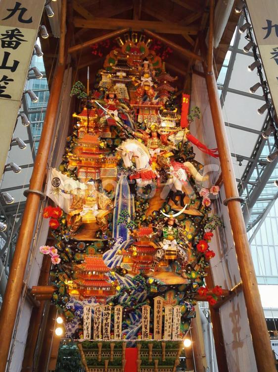 祇園山笠　真田丸 博多,駅,祇園の写真素材
