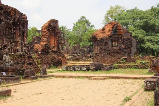 ベトナムの世界遺産ミーソン遺跡 ベトナムの世界遺産ミーソン遺跡の写真