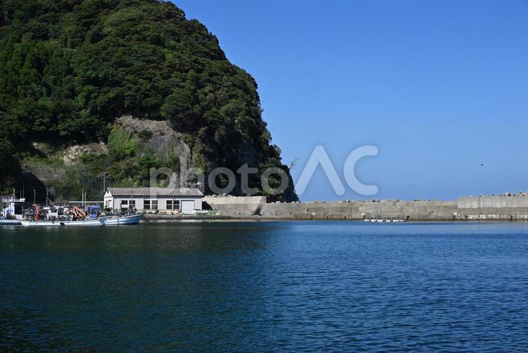 京丹後　蒲入の港 景色,旅路,京都の写真素材