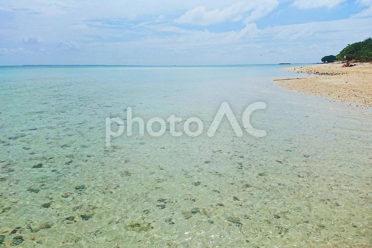 夏の沖縄旅行のイメージ 夏,海,ビーチの写真素材