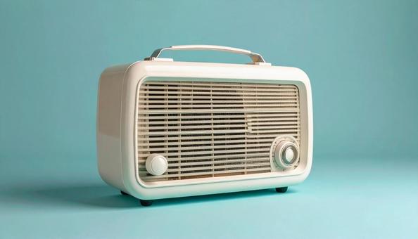 レトロなトランジスタラジオの写真