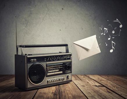 ラジオの写真