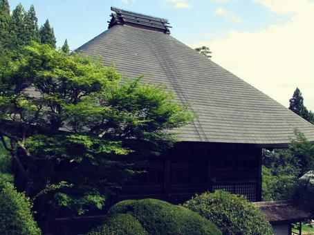 長野県-大法寺-観音堂-近景 長野県-大法寺-観音堂-近景の写真