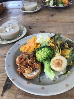 前菜 前菜,サラダ,カフェランチの写真素材