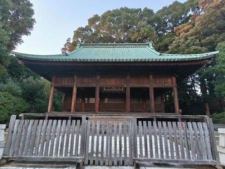 千葉県-法華経寺-法華堂 法華経寺,寺,正中山の写真素材