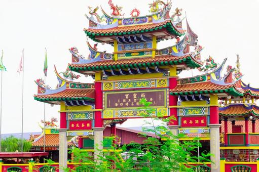 マレーシアの中華寺院 マレーシア,中華系,廟の写真素材