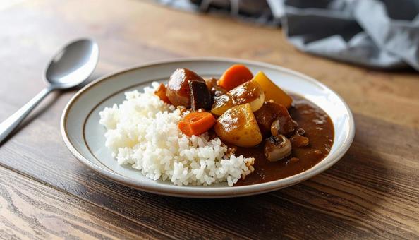 カレーライスの写真