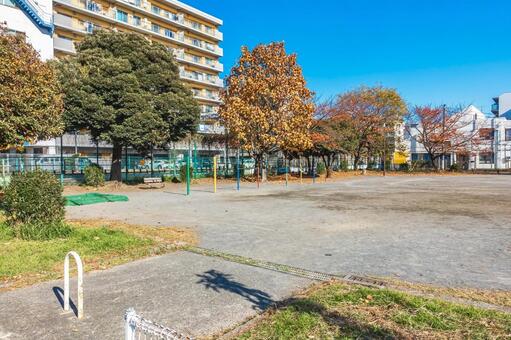 東門前公園 東門前公園,公園,川崎市の写真素材