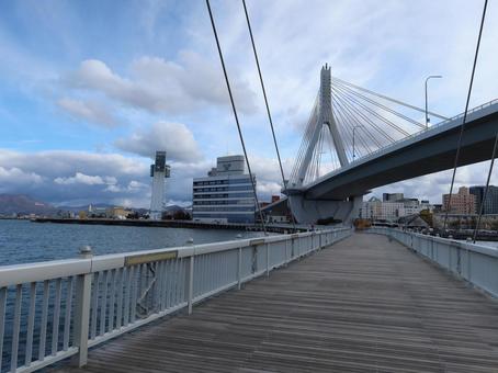 青森ベイエリア 青森ラブリッジ 青森ベイエリア,青森ラブリッジ,ベイエリアの写真素材