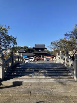 水田天満宮・太鼓橋（縦） 水田天満宮,福岡県筑後市,神社仏閣の写真素材