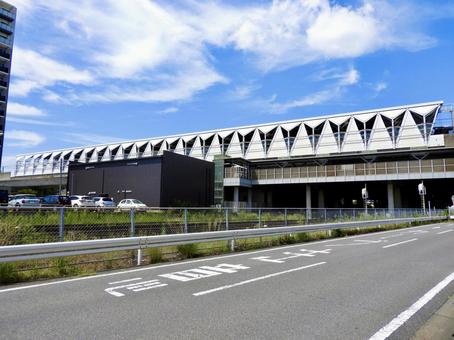 つくばエクスプレス守谷駅舎 つくばエクスプレス守谷駅舎 守谷駅,守谷市,つくばエクスプレスの写真素材