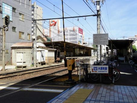 高松琴平電気鉄道琴平線片原町駅 高松琴平電気鉄道琴平線片原町駅 片原町駅,片原町,琴平線の写真素材