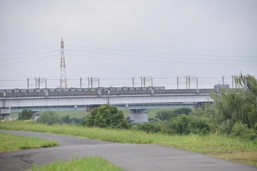 河原の風景の写真