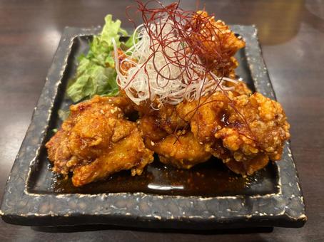 ヤンニョムチキン 居酒屋,居酒屋メニュー,韓国の写真素材