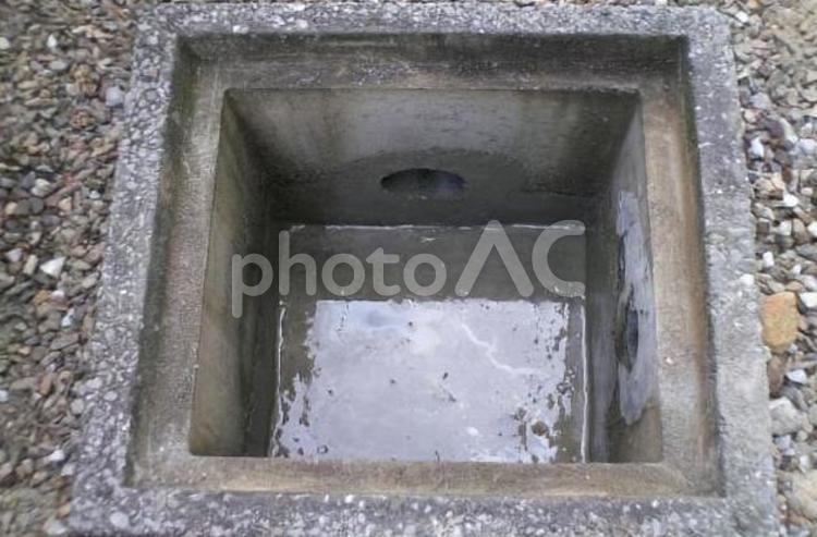 排水マス マス,四角,排水の写真素材