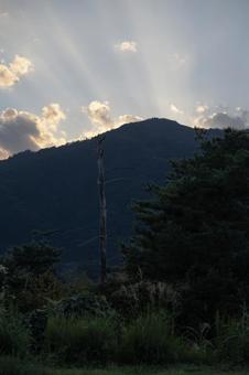 夕暮れ 夕暮れの写真