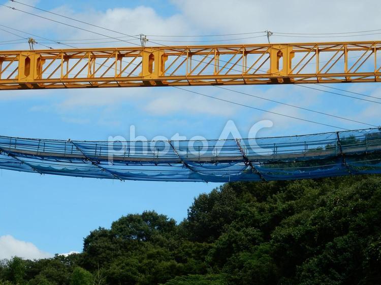 【工事写真】道路建設現場 道路,橋梁,架設の写真素材