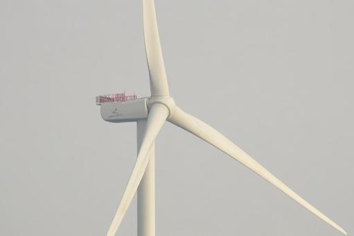 洋上風力発電機 洋上風力発電機の写真