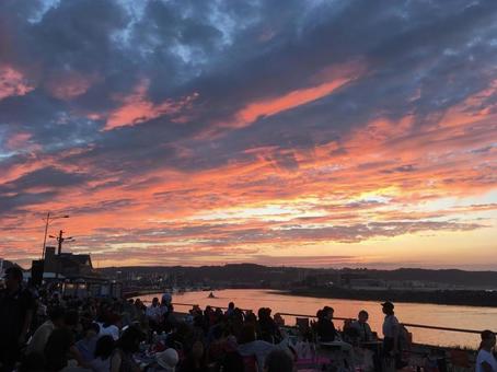 夕焼け 夕焼けの写真